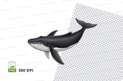 Whale clipart Product Image 1
