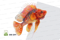 Vibrant lionfish clipart Product Image 1