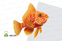 Vibrant orange fish Product Image 1
