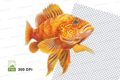 Vibrant orange fish Product Image 1