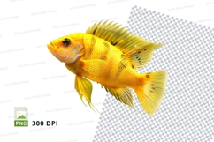 Vibrant yellow fish Product Image 1