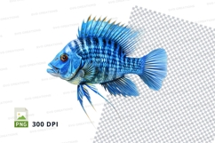 Vibrant blue fish Product Image 1