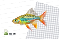 Colorful fish clipart Product Image 1