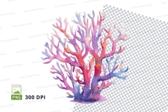 Colorful coral reef clipart Product Image 1