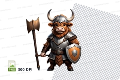 Armored bull warrior Product Image 1