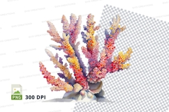 Colorful coral reef clipart Product Image 1