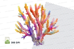Colorful coral reef clipart Product Image 1