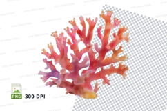 Colorful coral reef clipart Product Image 1