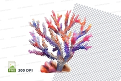 Colorful coral reef clipart Product Image 1