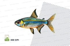 Colorful fish clipart png Product Image 1