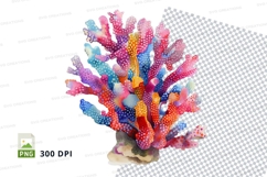 Colorful coral reef clipart Product Image 1