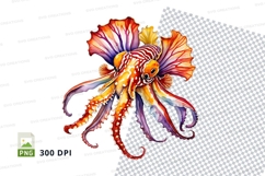 Colorful lionfish clipart Product Image 1