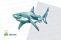 Cartoon shark Product Image 1