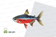 Colorful fish clipart Product Image 1