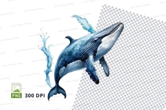Leaping humpback whale Product Image 1