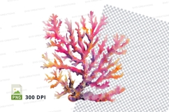 Colorful coral reef clipart Product Image 1