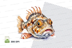 Whimsical fish illustration Product Image 1