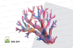 Colorful coral reef clipart Product Image 1