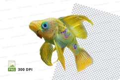 Vibrant goldfish clipart Product Image 1