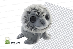 Cute seal puppy clipart Product Image 1