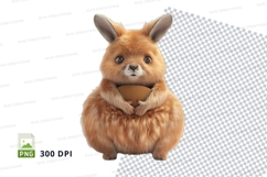 Cute fox with coffee cup Product Image 1