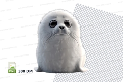 Cute seal clipart Product Image 1