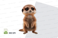 Cute meerkat clipart Product Image 1