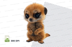 Cute meerkat clipart Product Image 1