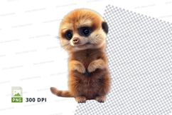 Adorable baby meerkat Product Image 1
