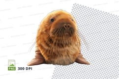 Cute otter clipart Product Image 1
