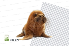 Cute seal pup clipart Product Image 1