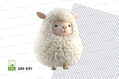Cute sheep clipart Product Image 1