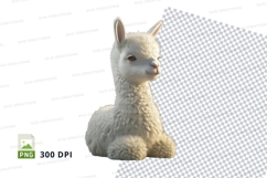 Cute baby alpaca Product Image 1