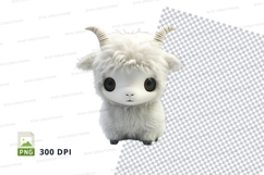 Cute goat plush toy Product Image 1