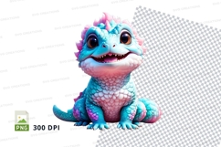 Playful pastel dragon Product Image 1