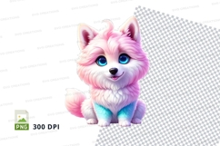 Adorable pastel fox Product Image 1