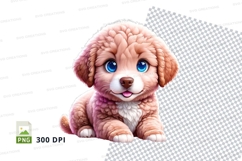 Adorable puppy clipart Product Image 1
