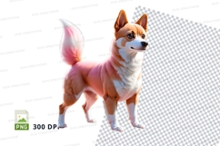 Stylized dog clipart Product Image 1
