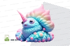 Whimsical unicorn clipart Product Image 1