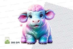 Whimsical pastel lamb Product Image 1