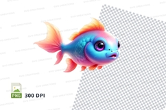 Colorful cartoon fish Product Image 1