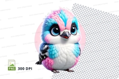 Colorful baby bird Product Image 1
