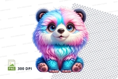Colorful cartoon bear Product Image 1
