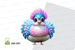 Colorful feathered bird Product Image 1