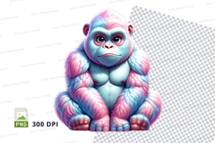 Cute cartoon gorilla Product Image 1