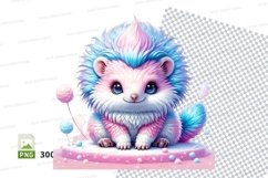 Cute pastel hedgehog Product Image 1