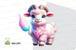 Cotton candy goat Product Image 1
