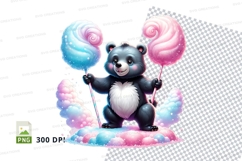 Cotton candy bear Product Image 1