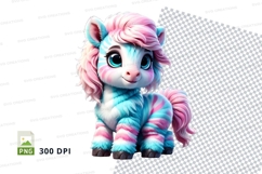 Colorful cartoon pony Product Image 1