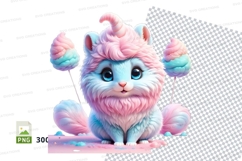Cotton candy cat Product Image 1